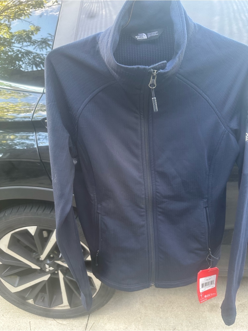 The North Face women’s Navy Full-Zip Jacket